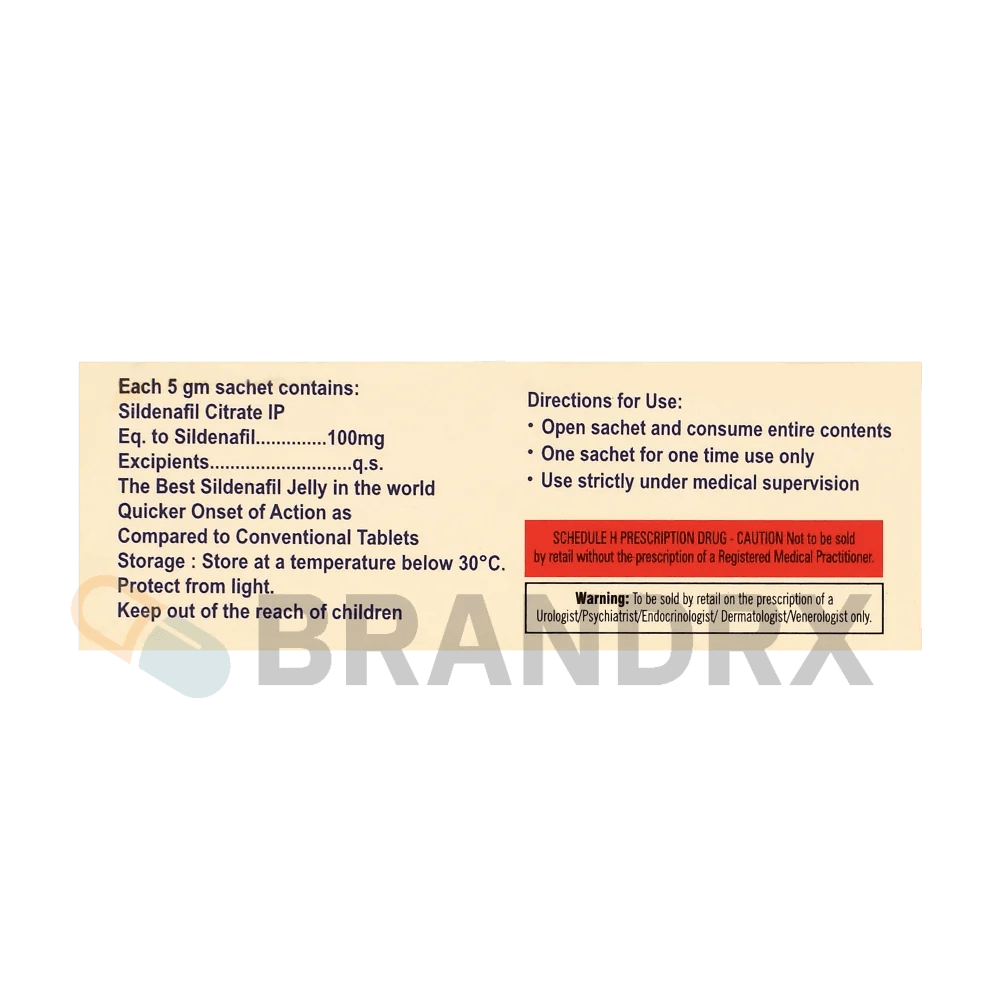Kamini Oral Jelly Flavoured 100 mg Pharmaceutical