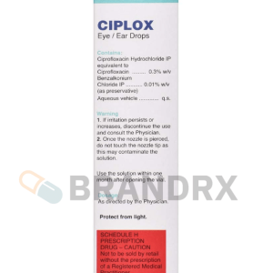 Ciplox Eye/Ear Drops 0.3% Cipla