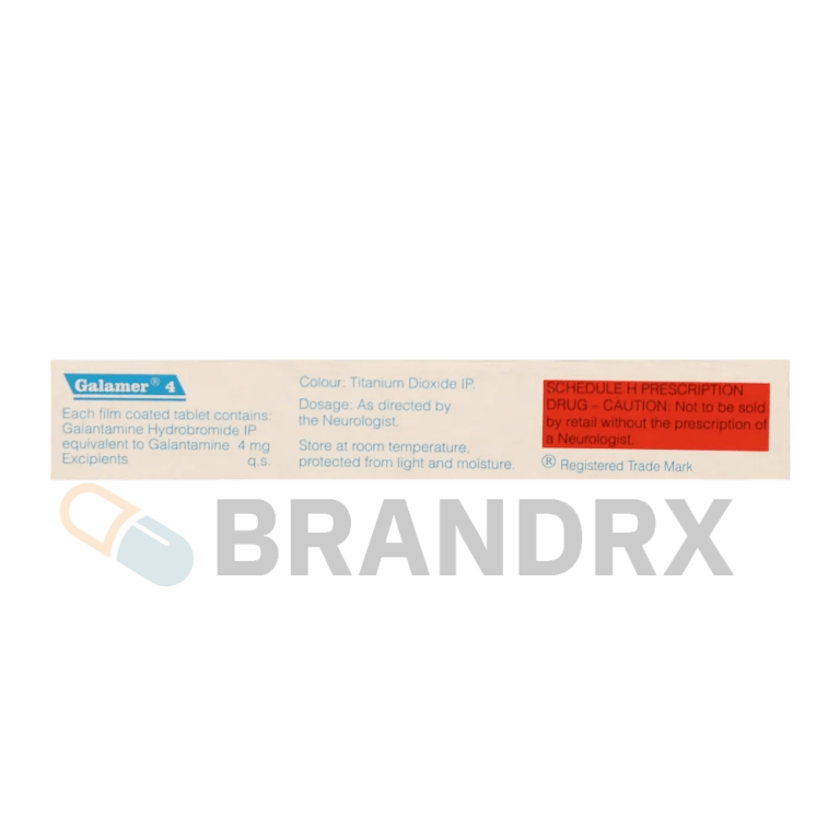 Galamer 4 mg Sun Pharmaceuticals Industries