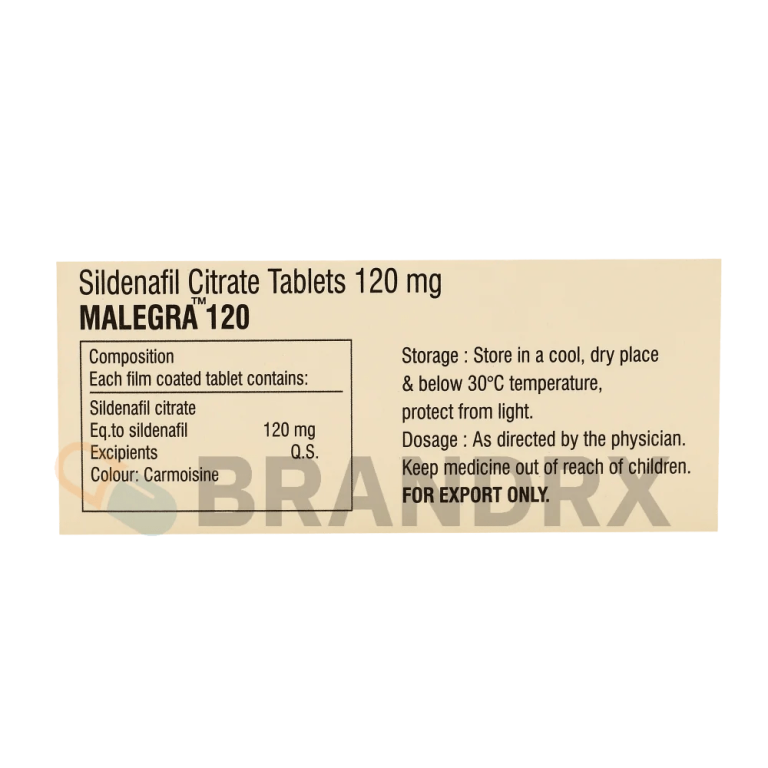 Malegra 120 mg Sunrise