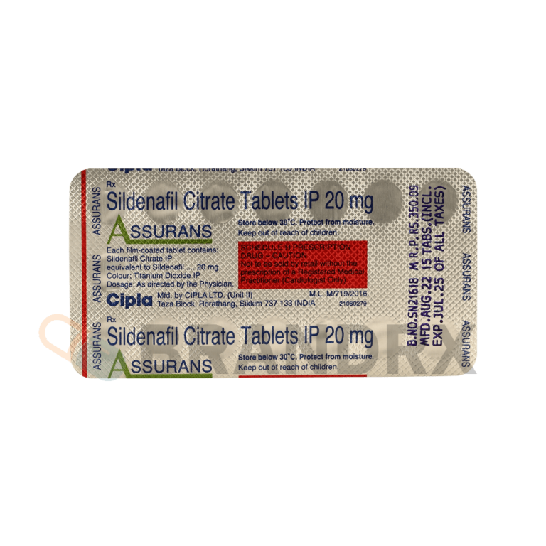 Assurans 20 mg Cipla