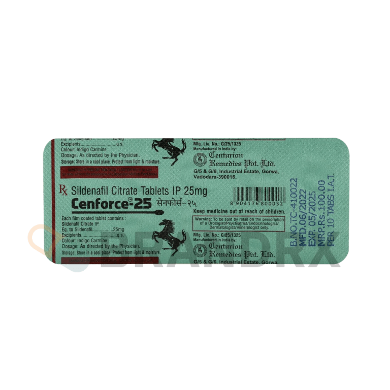 Cenforce 25 mg Centurion Laboratories