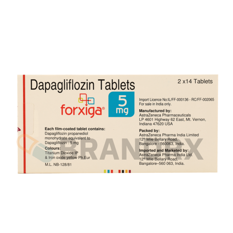 Forxiga 5 mg AstraZeneca