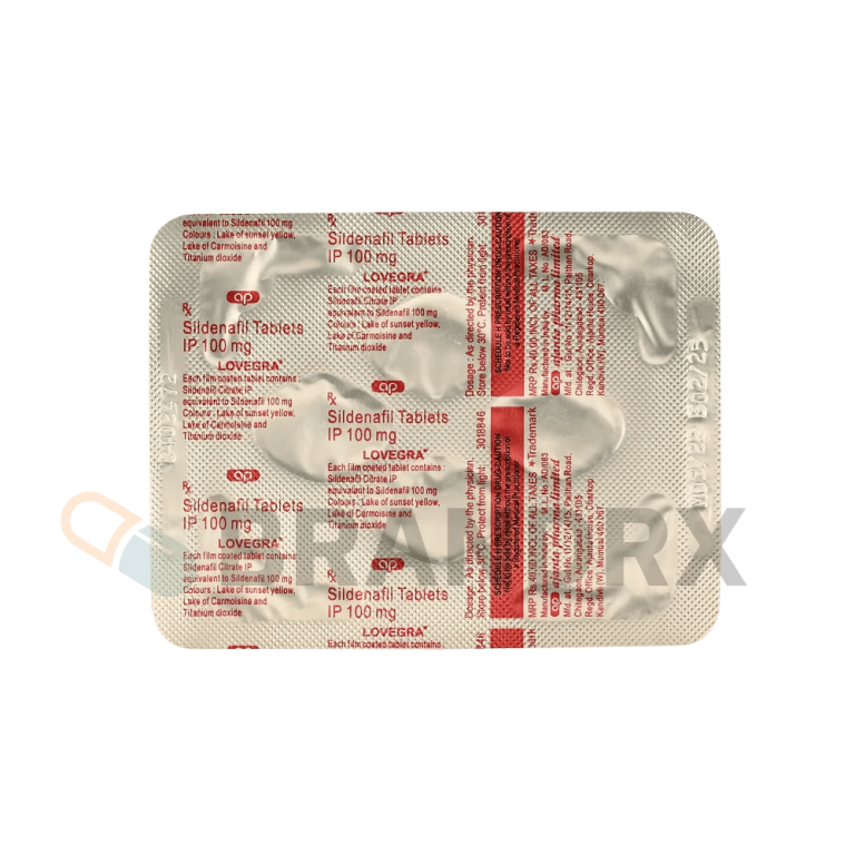 Lovegra 100 mg Ajanta Pharma