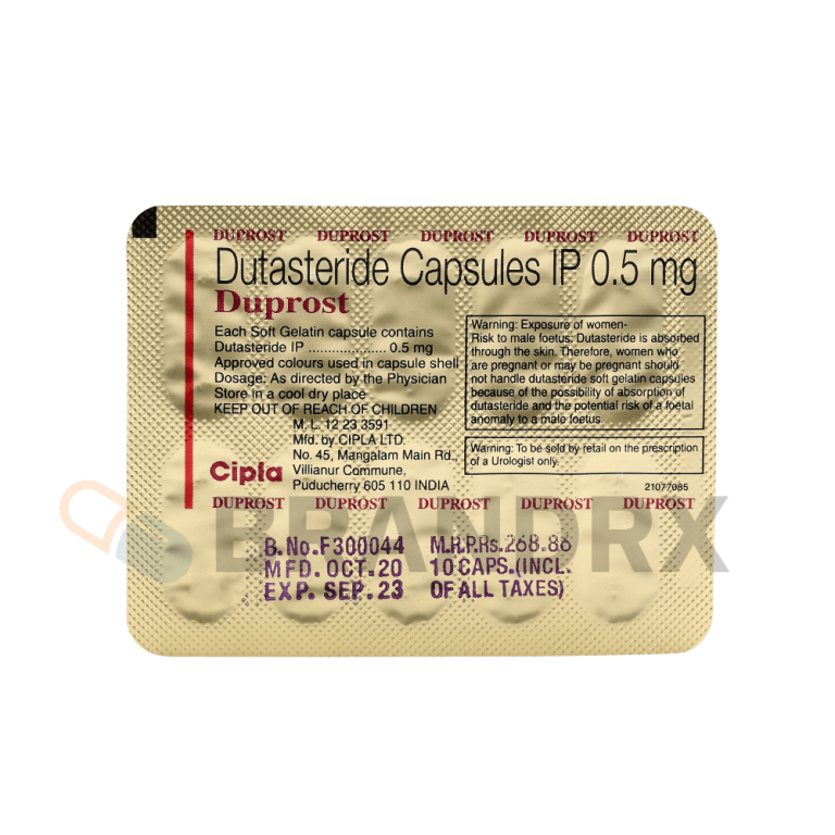 Duprost 0.5 mg (100 caps) Cipla
