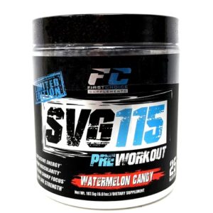 FIRSTCHOICE SUPPLEMENTS – SVG115 PRE WORKOUT 187 G FIRSTCHOICE SUPPLEMENTS